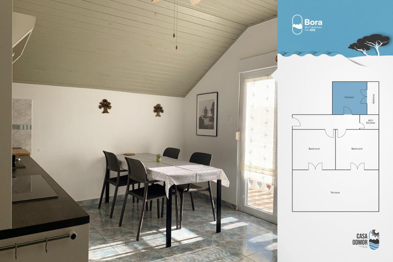 Casa Odmor Apartman Vrsi Kültér fotó