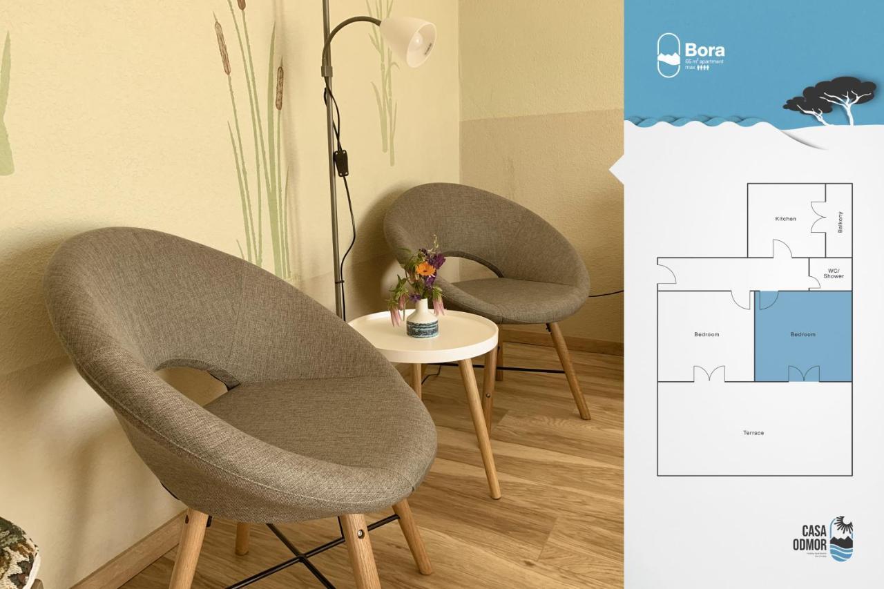 Casa Odmor Apartman Vrsi Kültér fotó