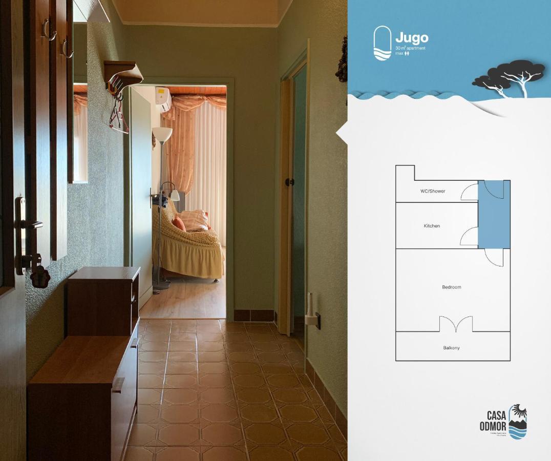 Casa Odmor Apartman Vrsi Kültér fotó